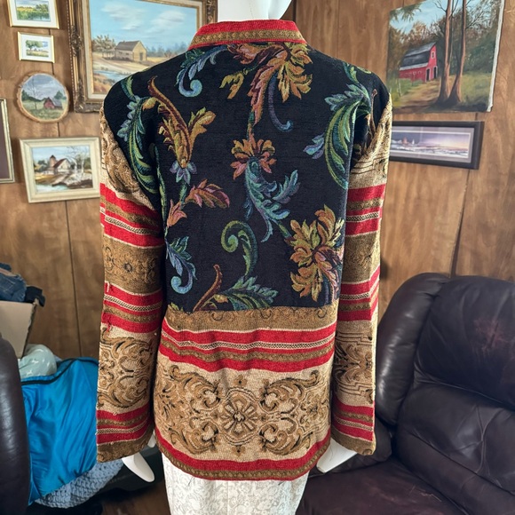 Sag Harbor Boho Tapestry Style Jacket - Picture 3 of 8